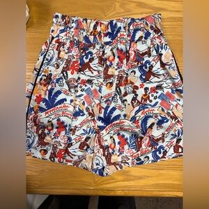 Scotch and soda  Colorful Hawaiian Print Shorts women’s Xs